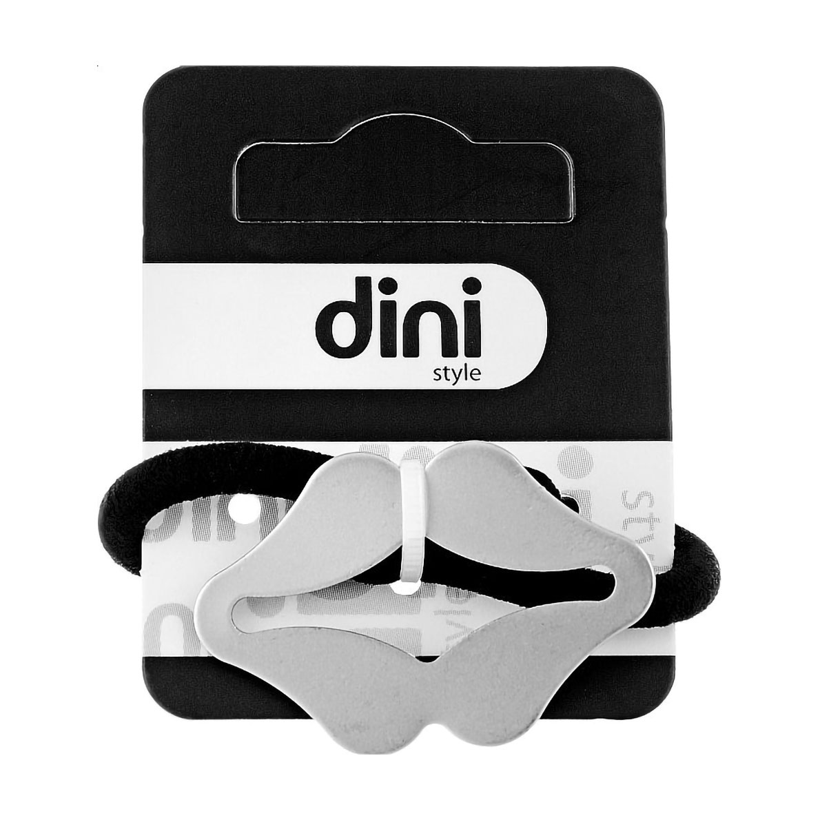 Резинка для волосся Dini Silver Star Губи, 1 шт (d-660)